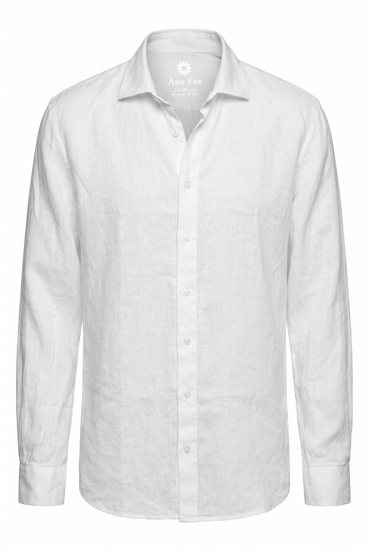 Light linen long sleeve shirt