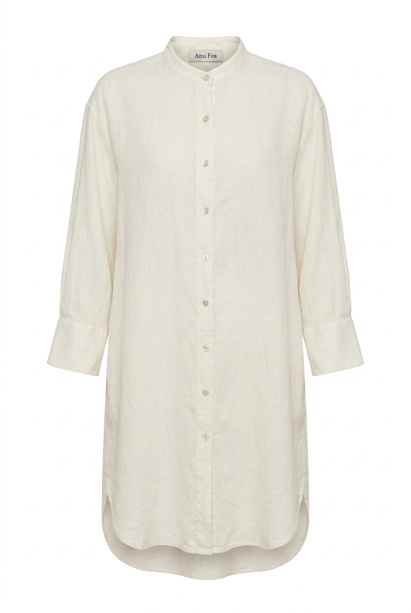 ROBELLI — Linen Shirt Dress