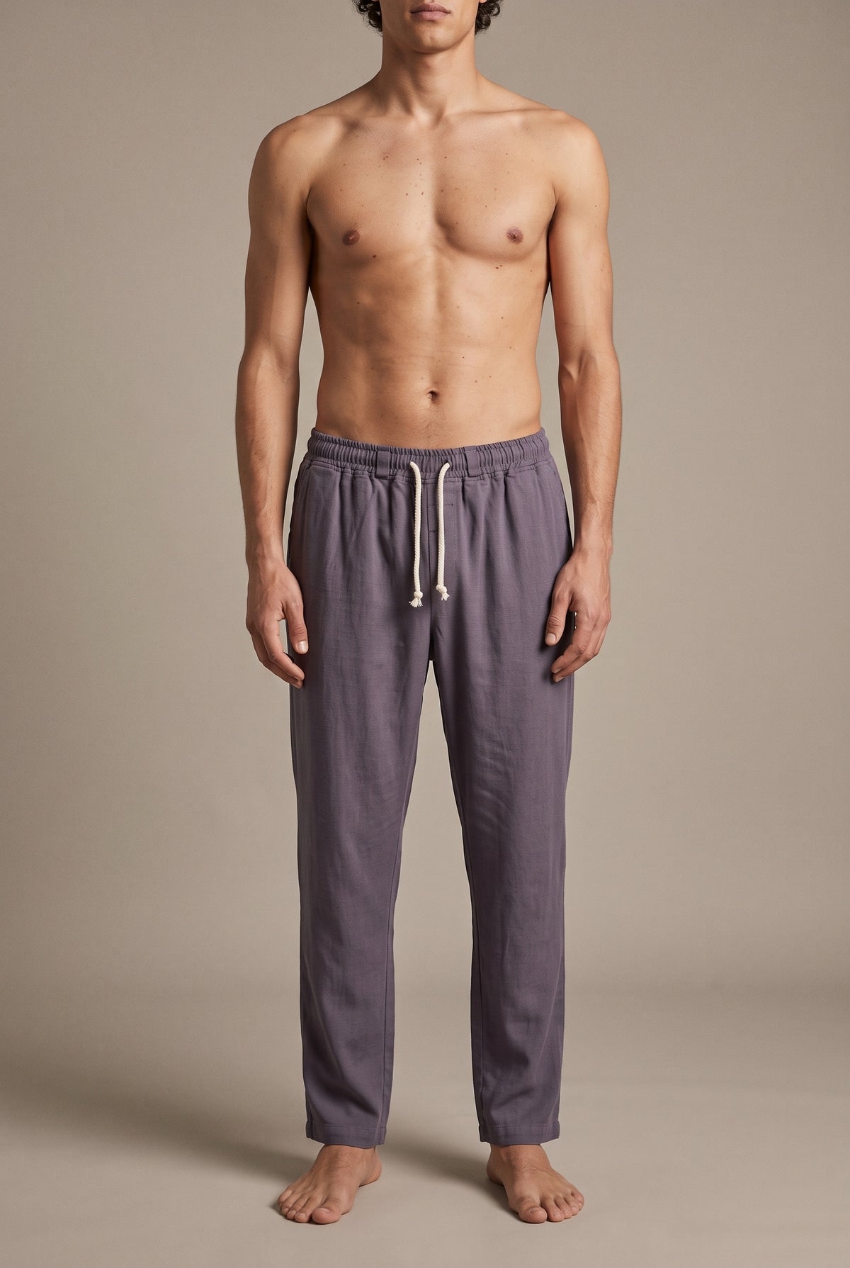 Fluid Drawstring Trousers