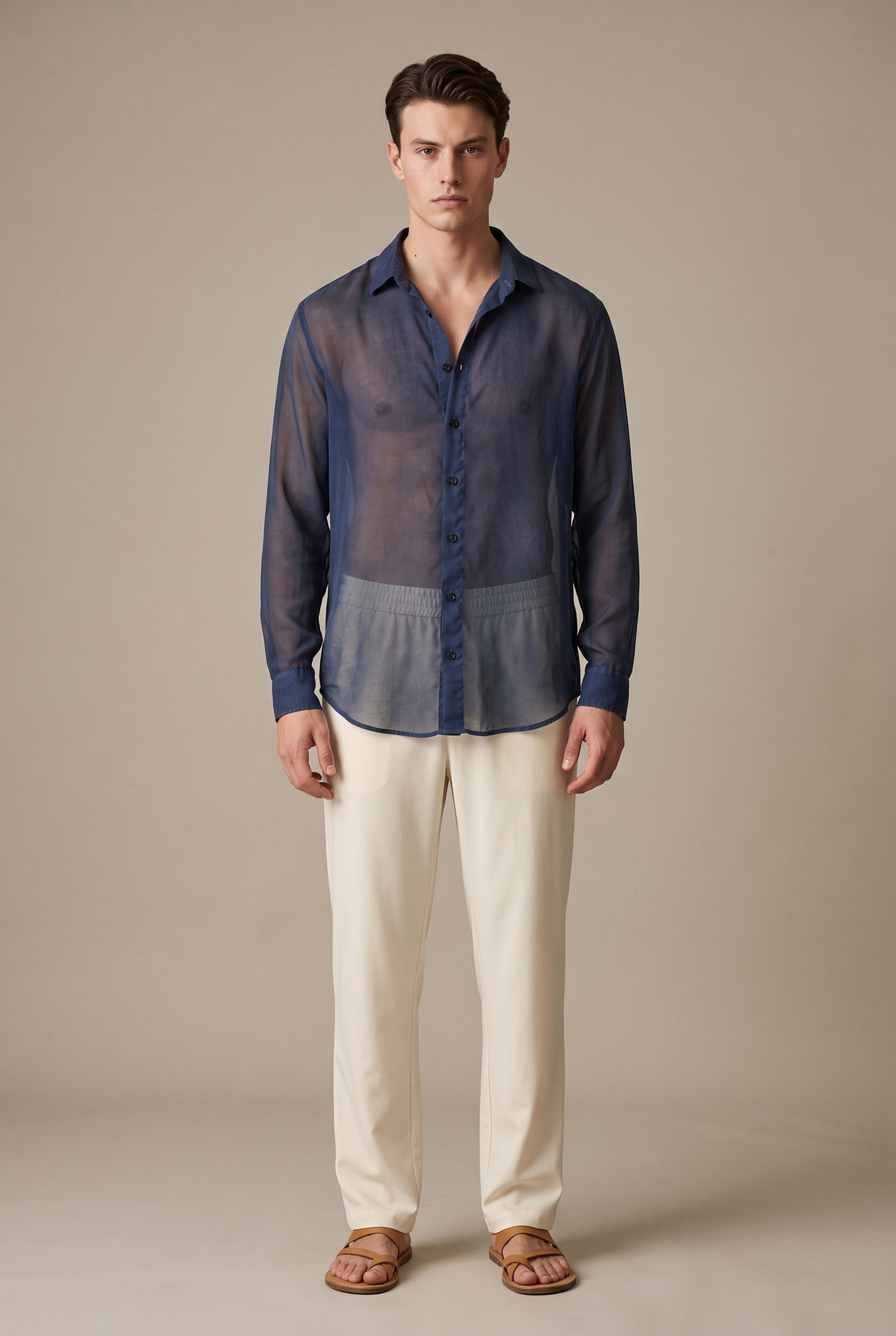 AURA — Sheer Shirt