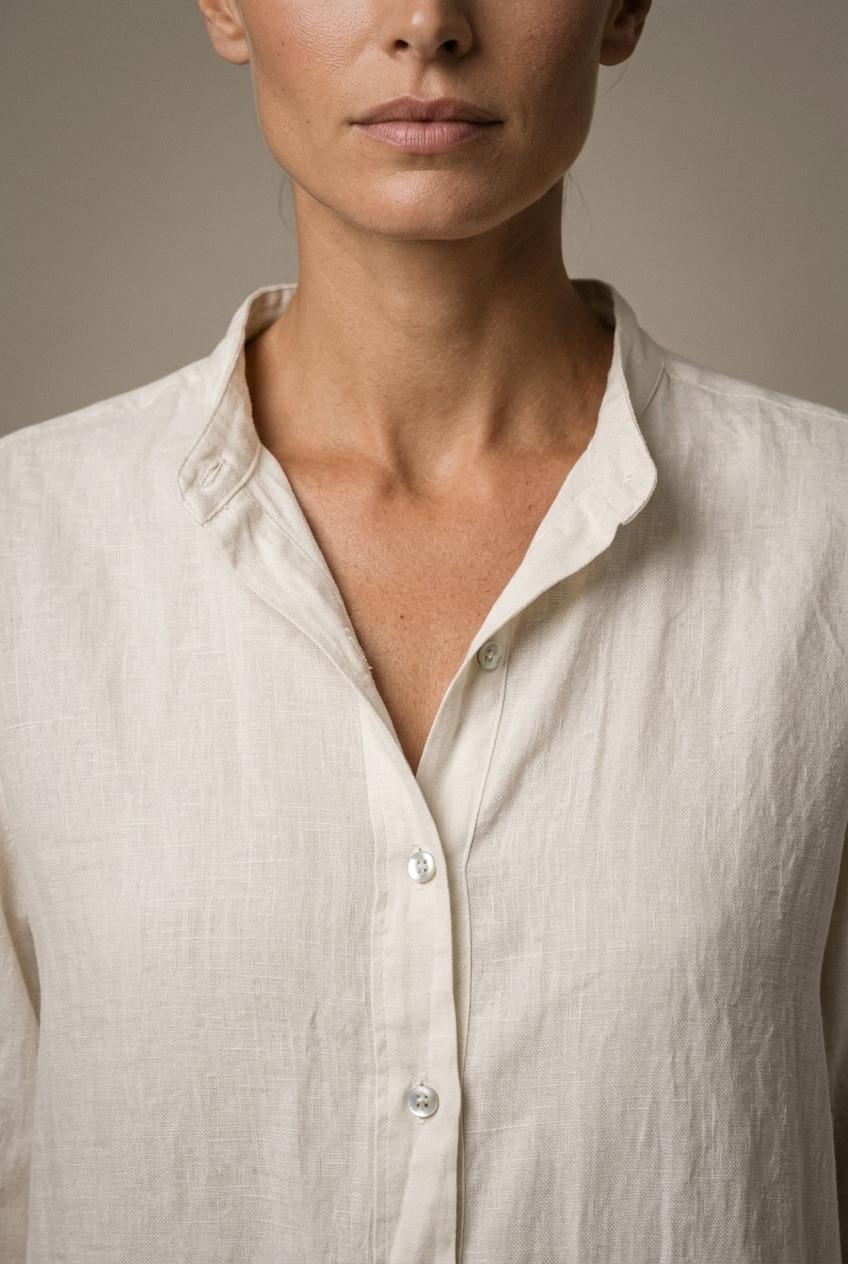 ROBELLI — Linen Shirt Dress