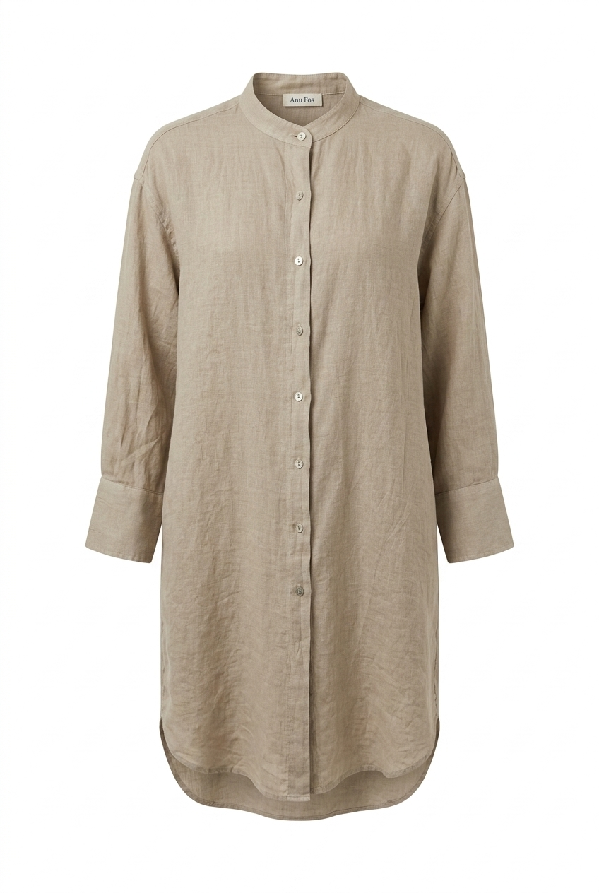ROBELLI — Linen Shirt Dress