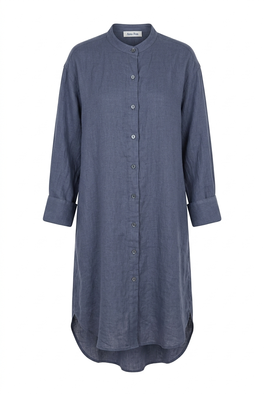 ROBELLI — Linen Shirt Dress