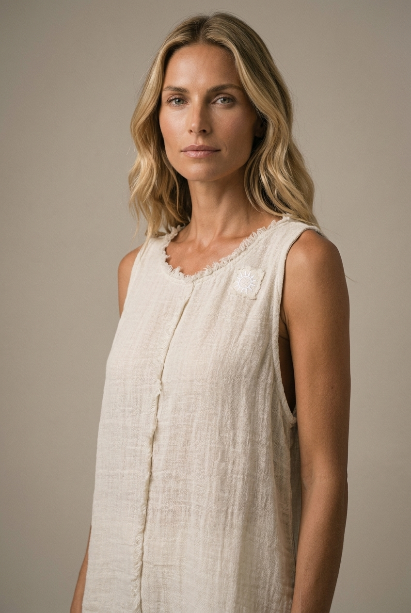 TOP XE — Linen Top — portrait