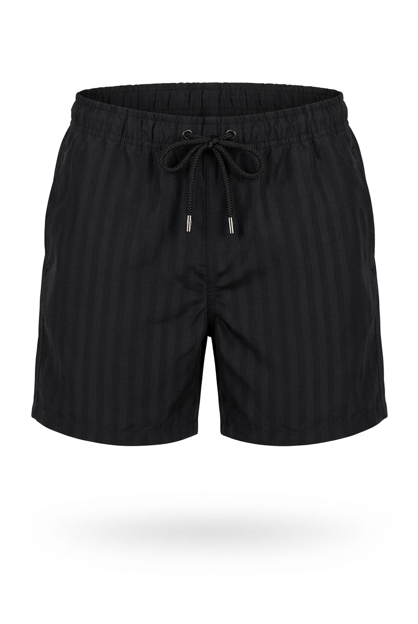 ANU — Swim Shorts, Black — packshot