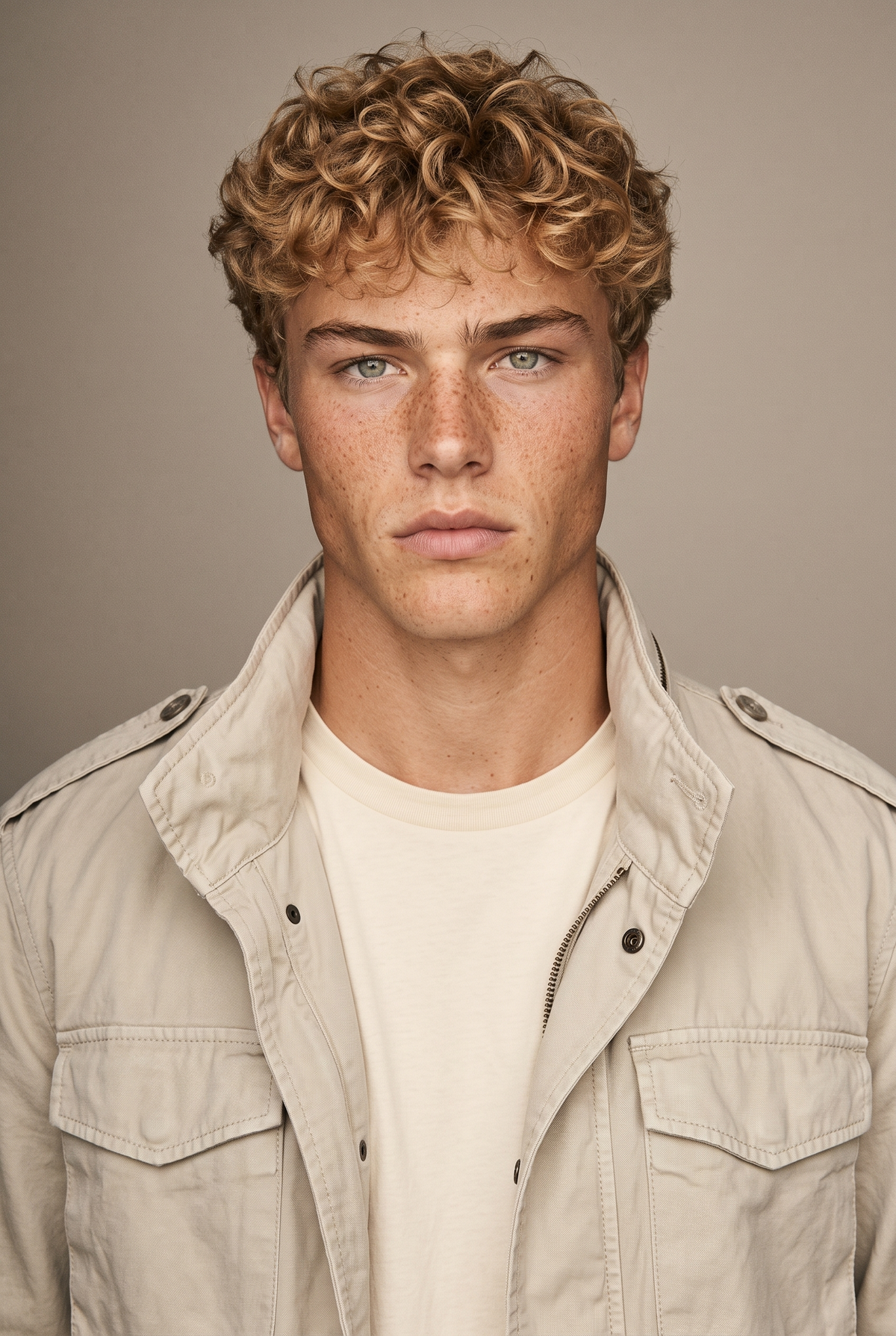 AF-JAC-ARMY — Field Jacket — Beige — portrait